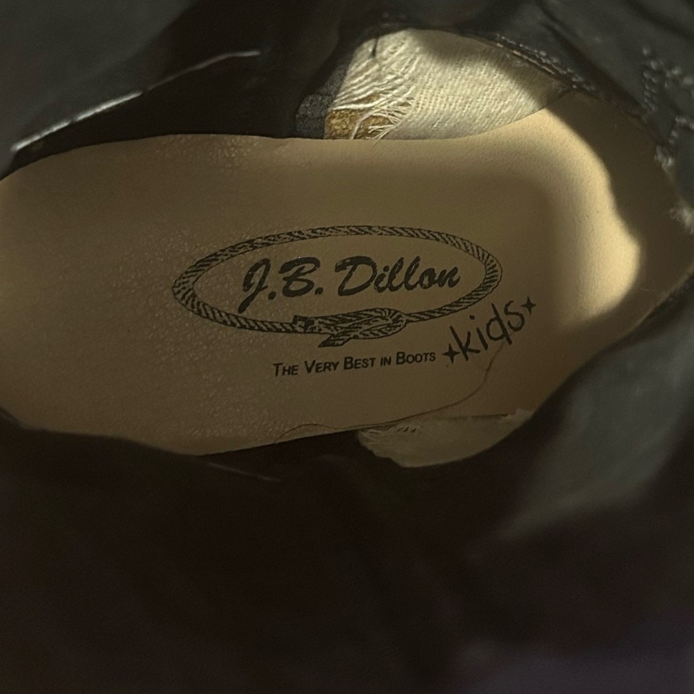 NWOT J.B. Dillon Kids Boots Size 2 - Picture 5 of 6